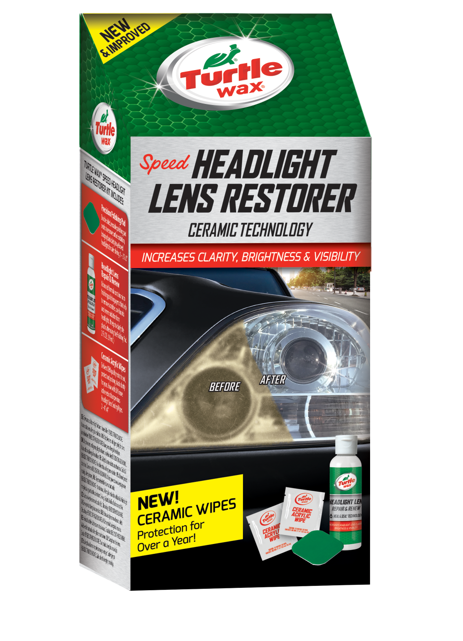 Turtle Wax Speed Headlight Lens Restorer Kit