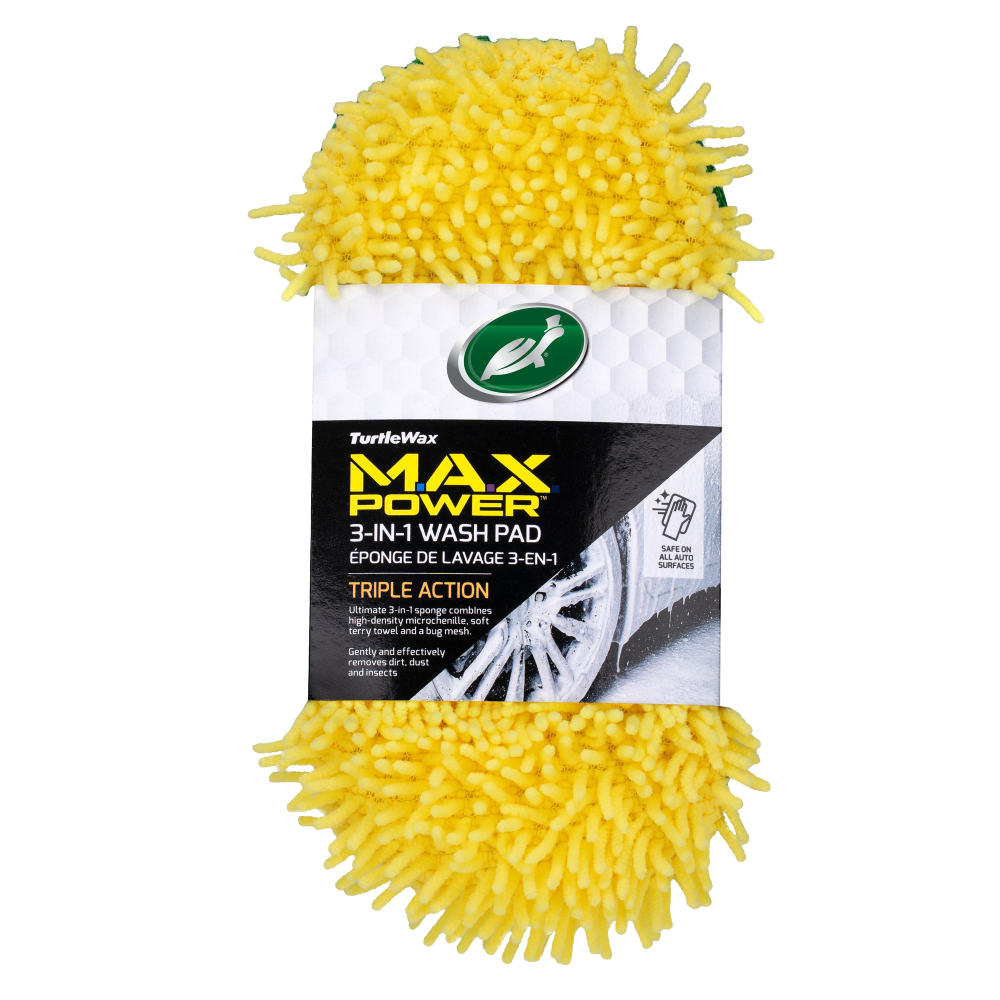 Turtle Wax Max Power 3-In One Wash PAD 21x10x6cm - umývacia špongia 3v1